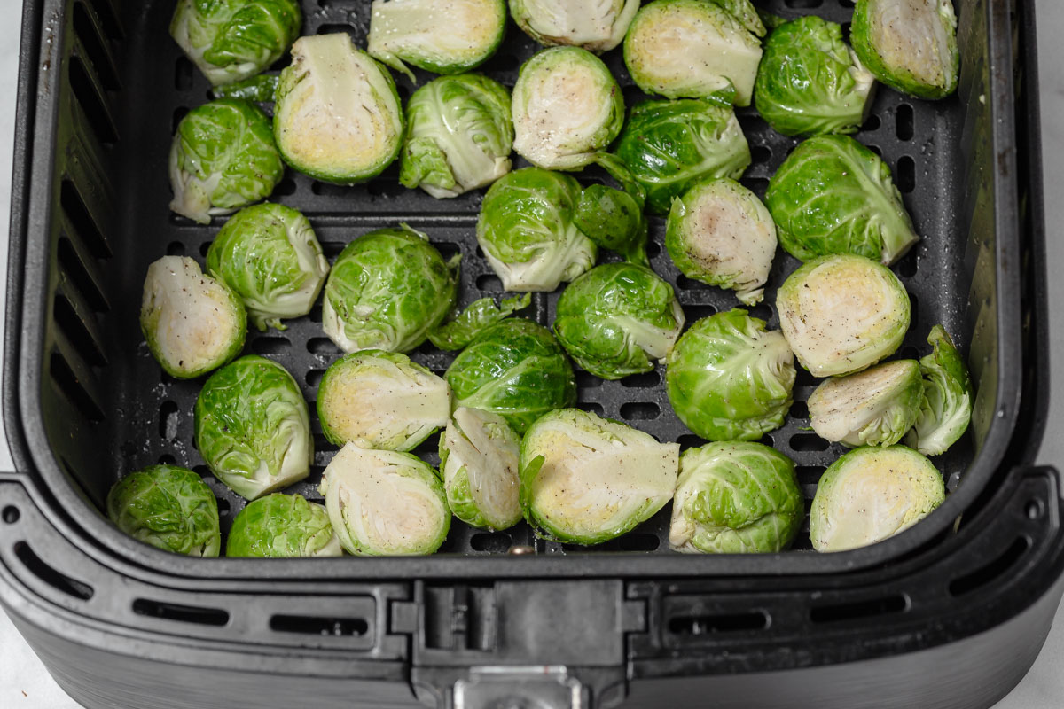 brussel sprouts in the air fryer