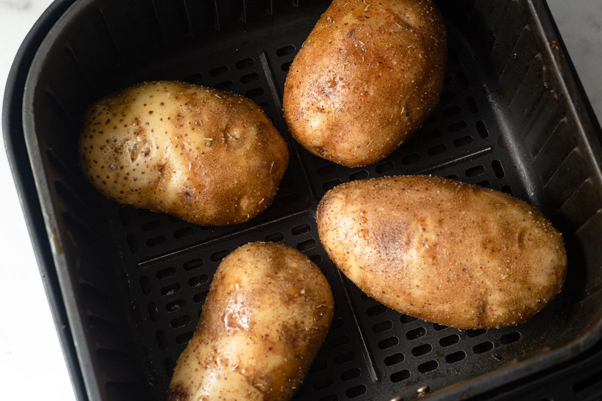 potatoes in the air fryer