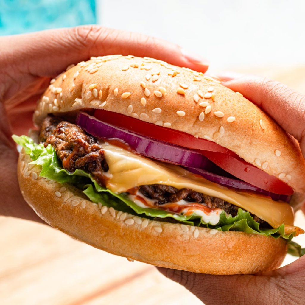 Frozen Burgers In The Air Fryer