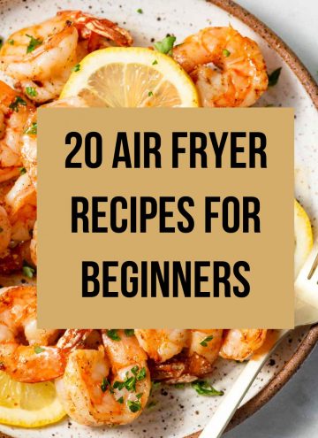 20 Air fryer recipes for beginners written