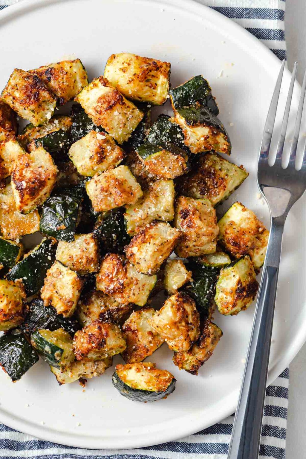 Air Fryer Parmesan Zucchini (No Breading)