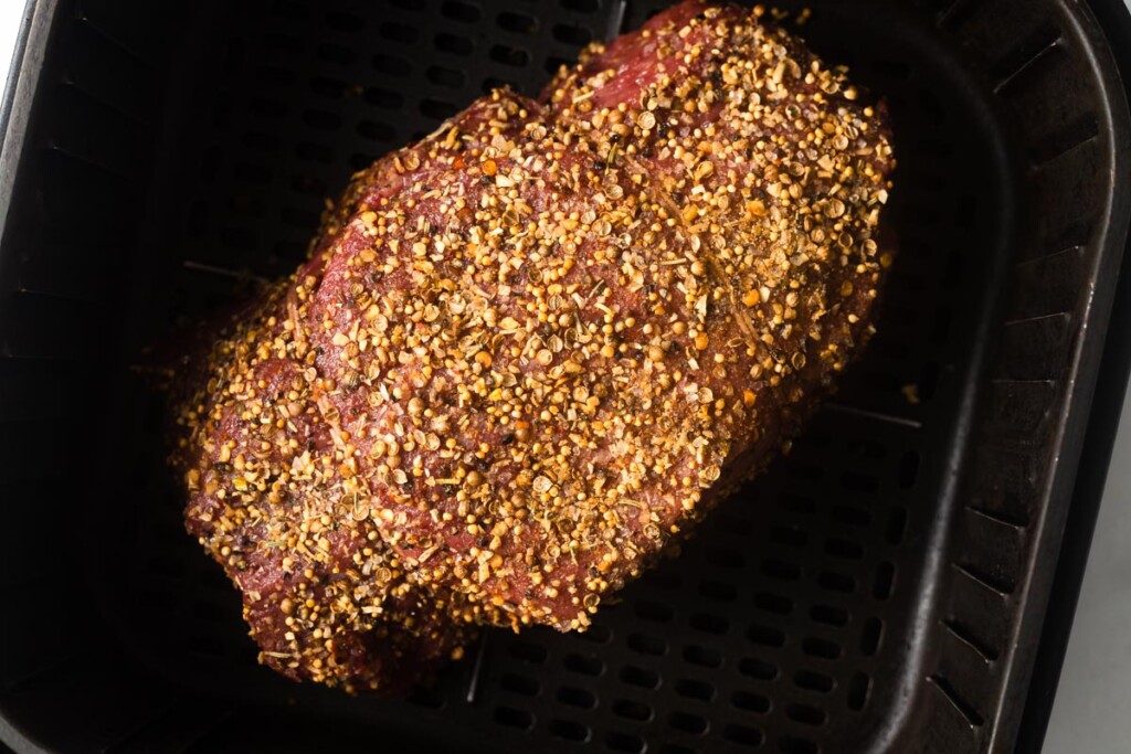 Easy Easy Air Fryer Roast Beef (With Montreal Steak Spice)