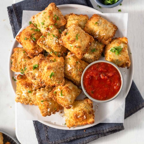 Crispy Toasted Air Fryer Ravioli