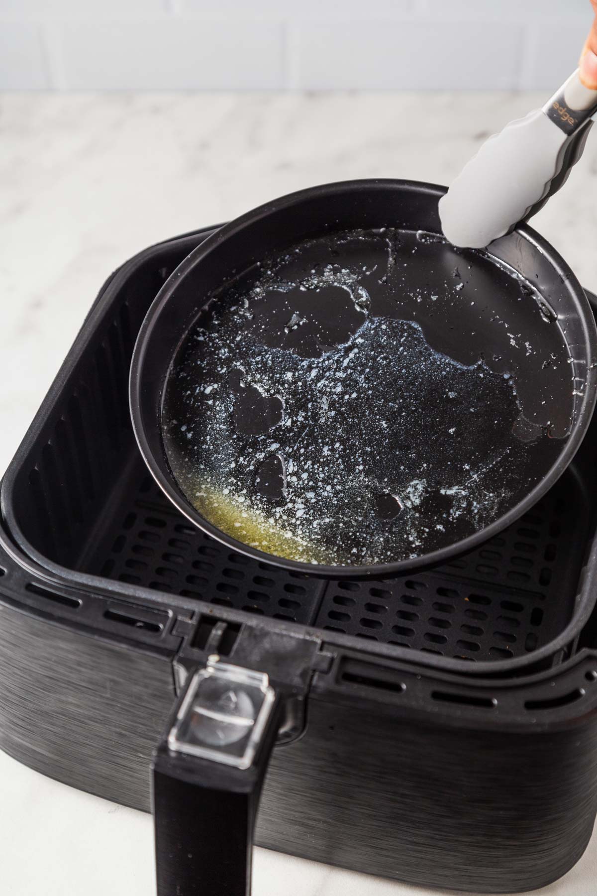 melting butter in the air fryer.