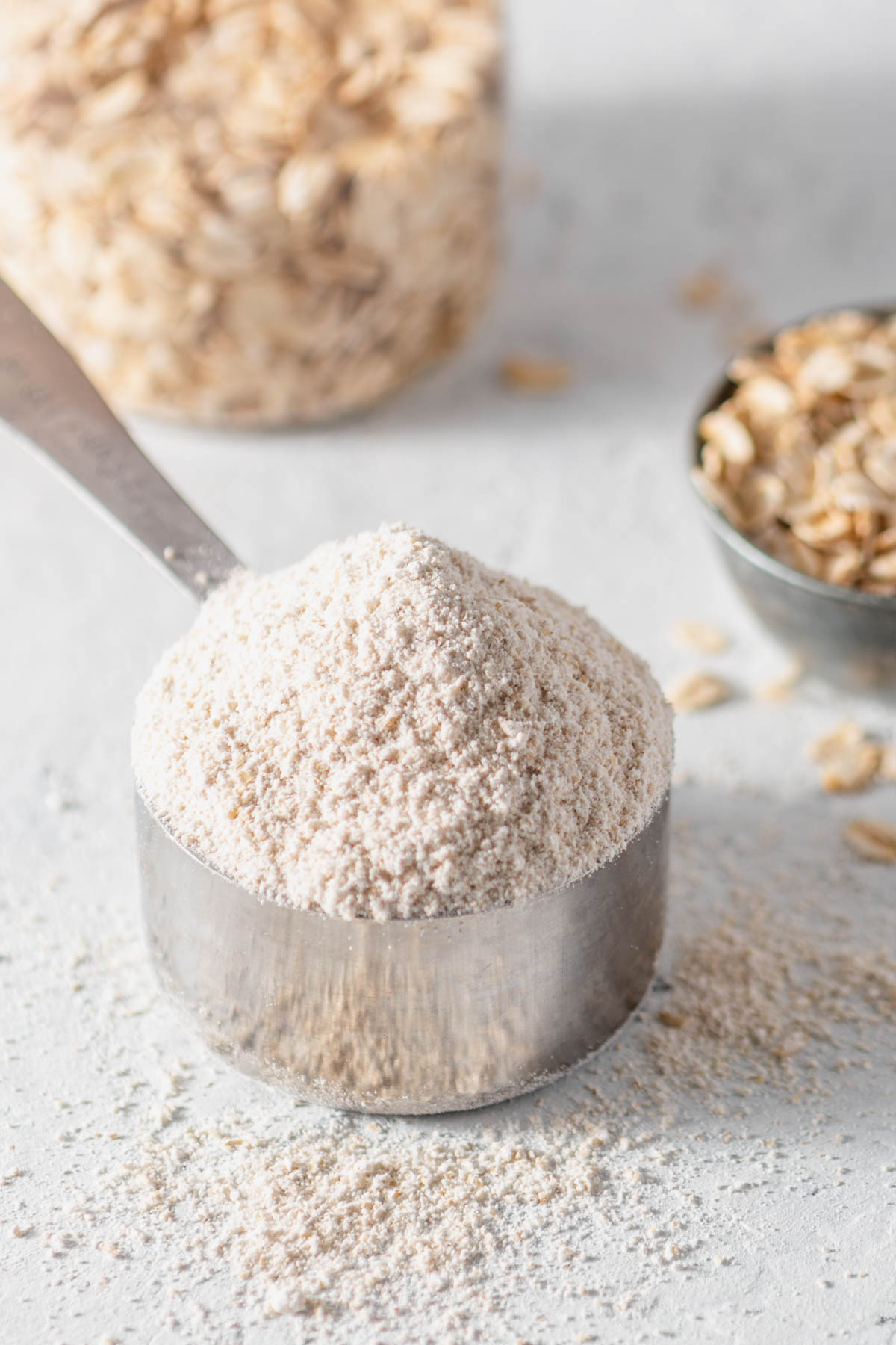 oat flour made from scratch.