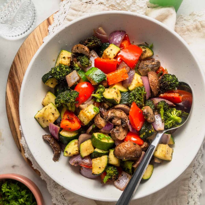 Air Fryer Roasted Vegetables (Roast Any Vegetable In Air Fryer)