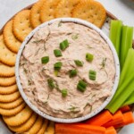 easy tuna dip pinterest image.