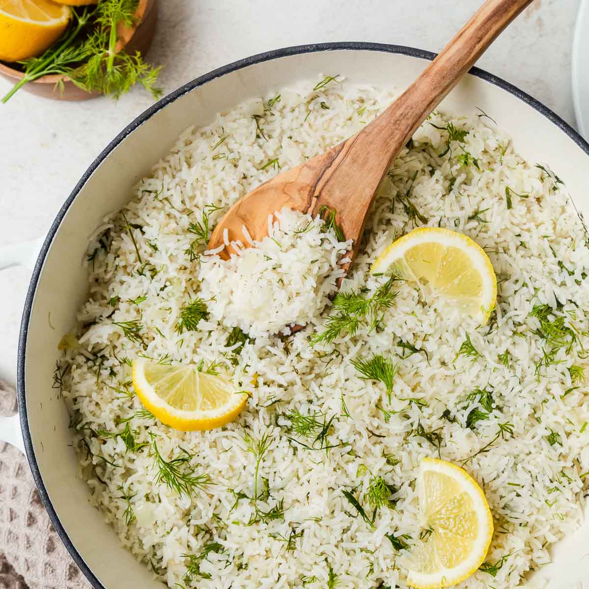 Easy Lemon Dill Rice