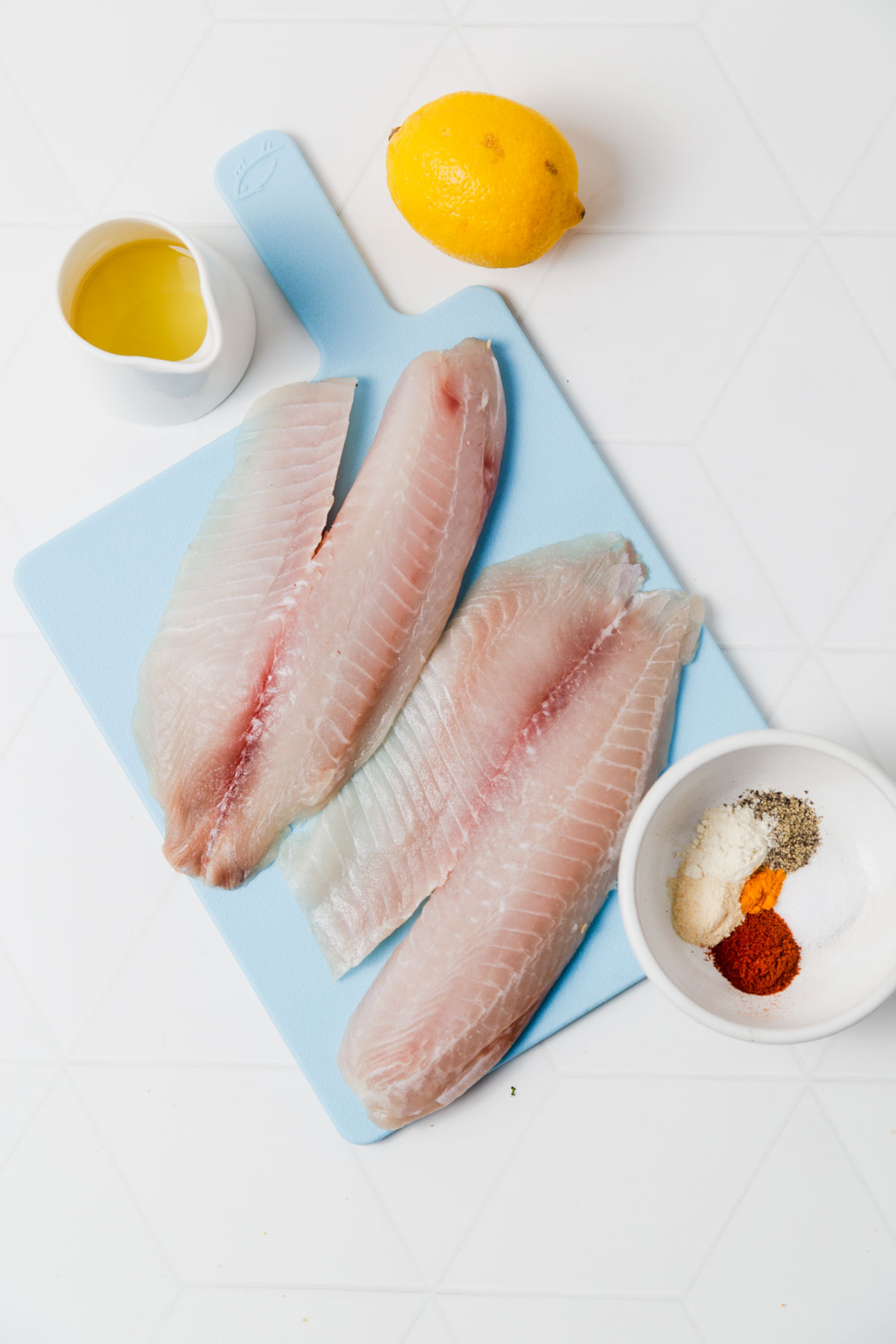 ingredients for air fryer tilapia without breading.