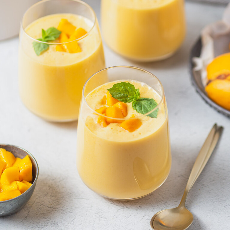 The Best Restaurant Style Mango Lassi Recipe